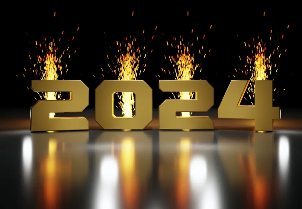 Happy New Year 2024 by Pedagogista ONline